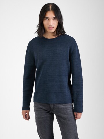 GABBA Pullover 'Lambo' in Blau: Vorderseite