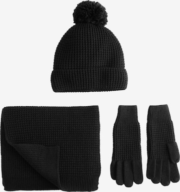 juoda Next Megzta kepurė: priekis