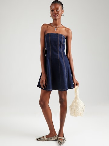 Robe Abercrombie & Fitch en bleu : devant
