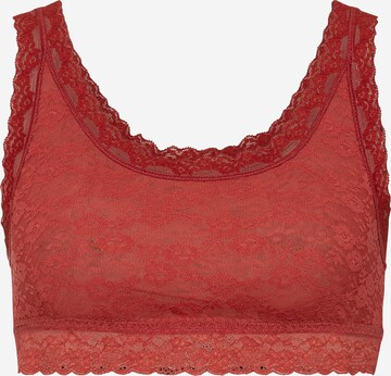 Bustier Soutien-gorge LSCN by LASCANA en rouge : devant