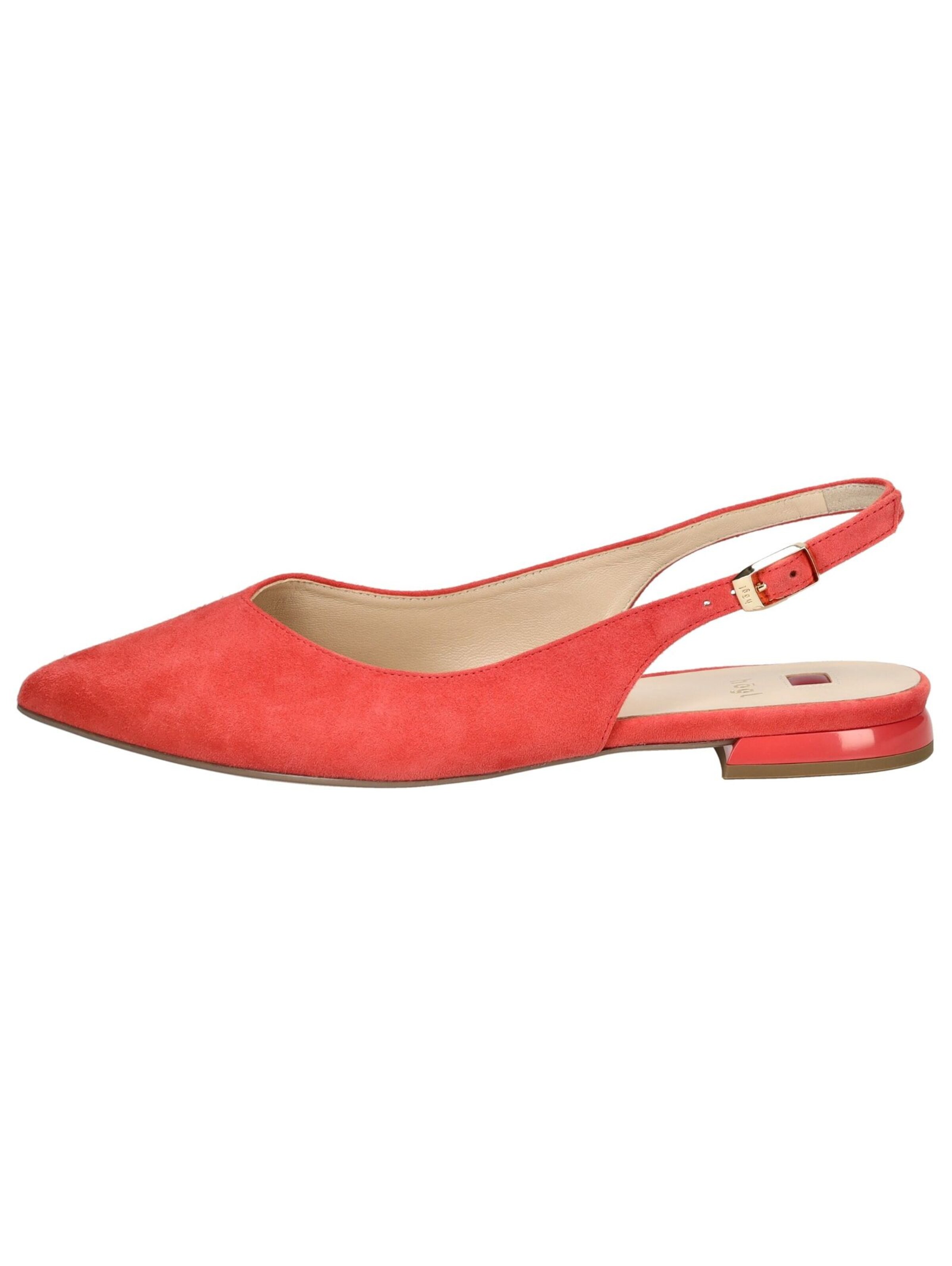 Ballerina con cinturino di Högl in arancione