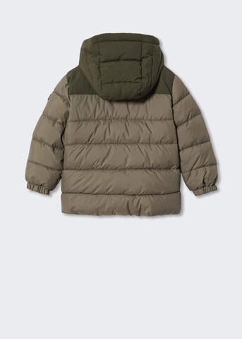 MANGO KIDS Winterjacke 'Amerbloc' in Grün