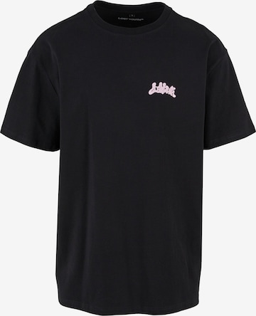 Lost Youth Shirt 'Lost Yout Tee - Slay or Play' in Black: front