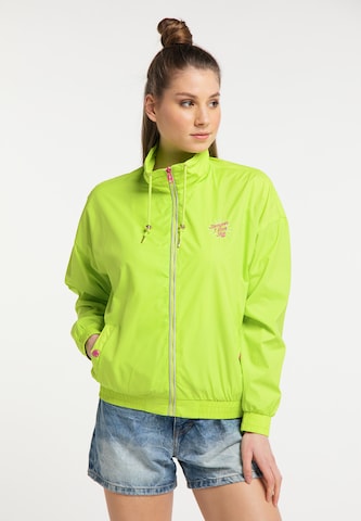 WEGENER Between-Season Jacket in Green: front