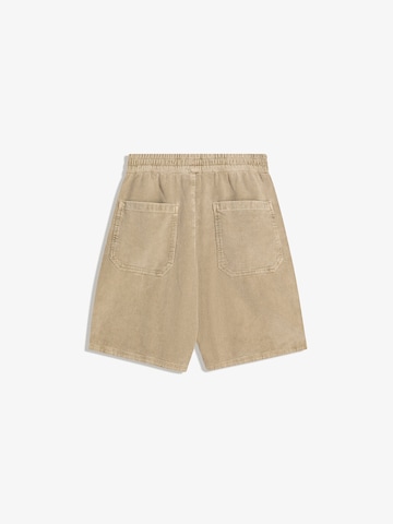 Loosefit Pantalon Bershka en beige