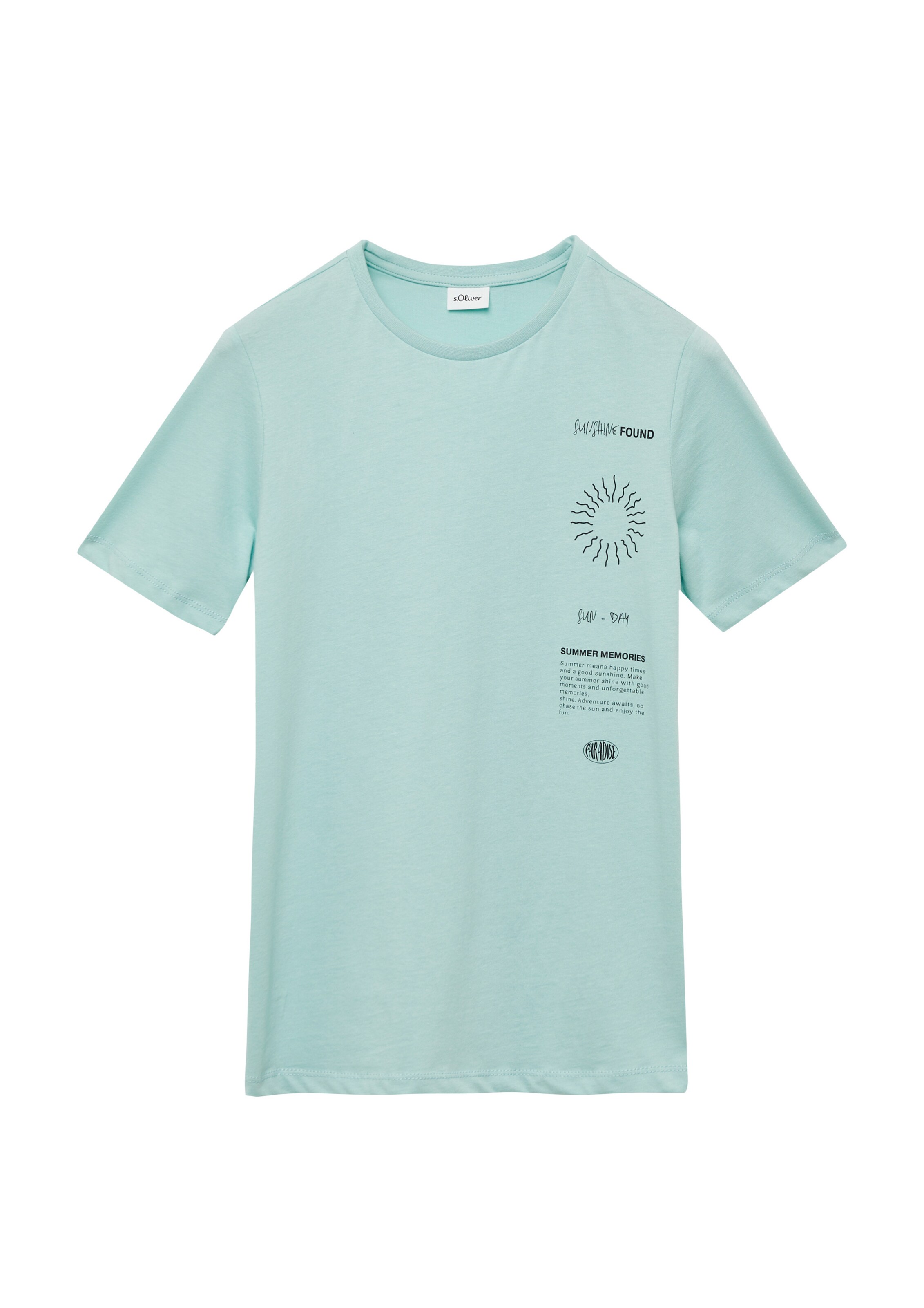 s.Oliver T-Shirt in Grün: Vorderseite