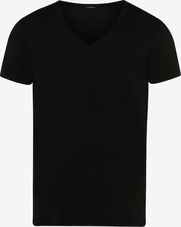 Maillot de corps 'Cotton Superior' Hanro en noir : devant
