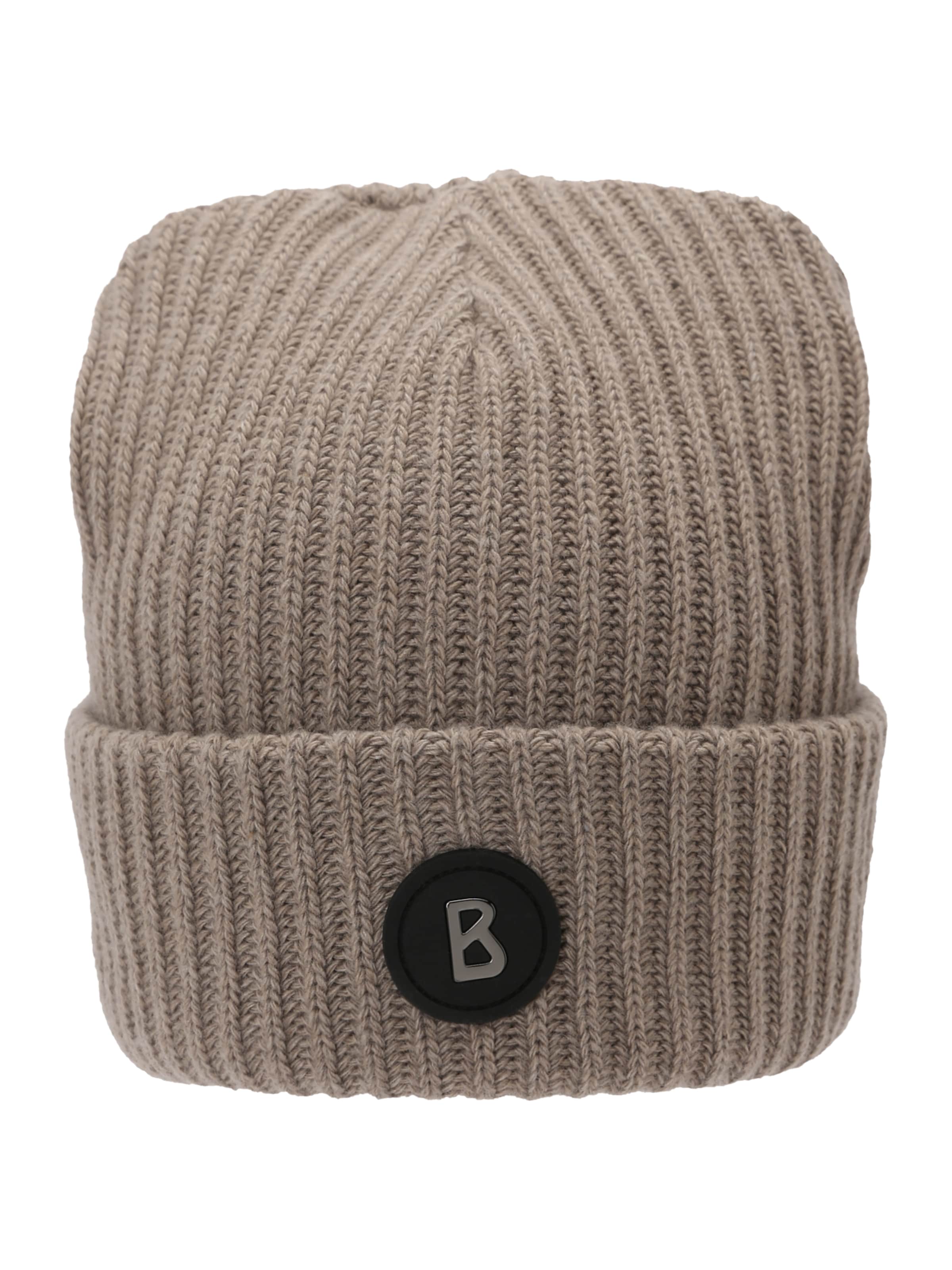 BOGNER Beanie &#x27;Gustav-2&#x27; in Beige: front