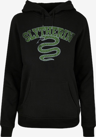 F4NT4STIC Sweatshirt 'Harry Potter Slytherin Sport Emblem' in Black: front