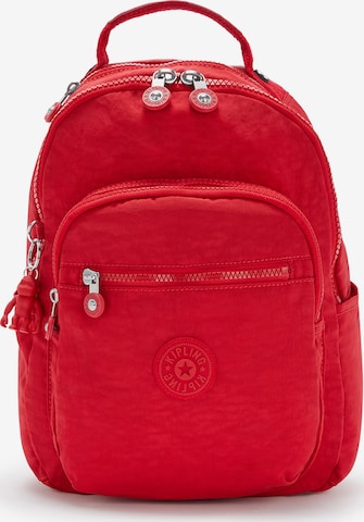 KIPLING Rucksack 'Seoul' in Rot: predná strana