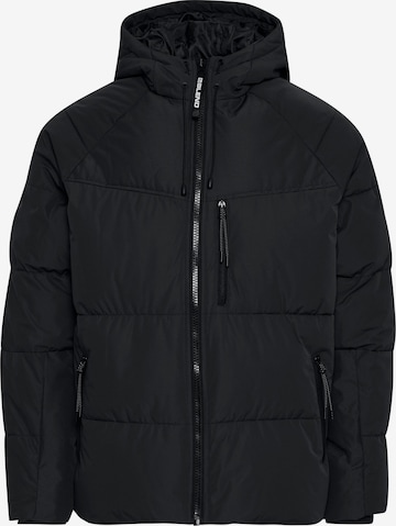 BLEND Winterjacke 'Kars' in Schwarz: Vorderseite