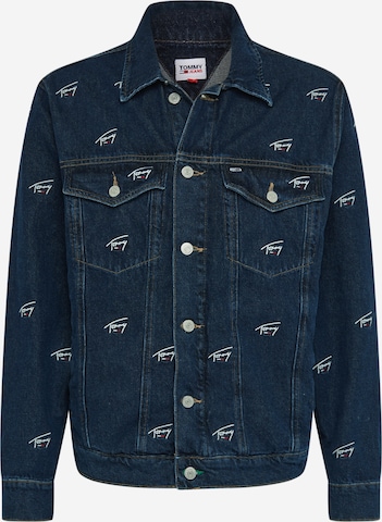 Tommy Jeans Övergångsjacka i blå: framsida
