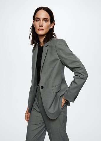 MANGO Blazer 'Borecuad' in Grün: Vorderseite