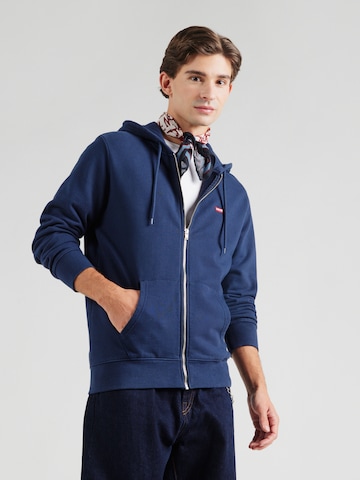 Coupe regular Veste de survêtement 'Housemark' LEVI'S ® en bleu : devant