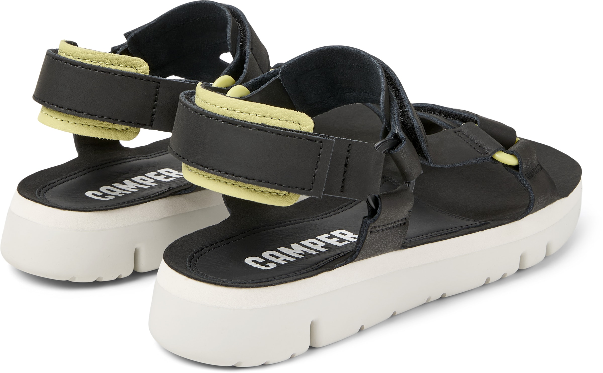 Sandales 'Oruga' CAMPER en noir