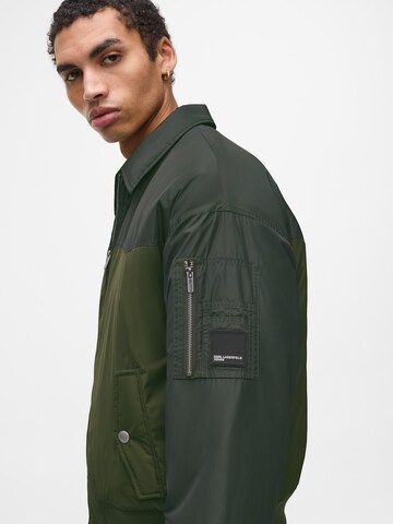 žalia KARL LAGERFELD JEANS Demisezoninė striukė