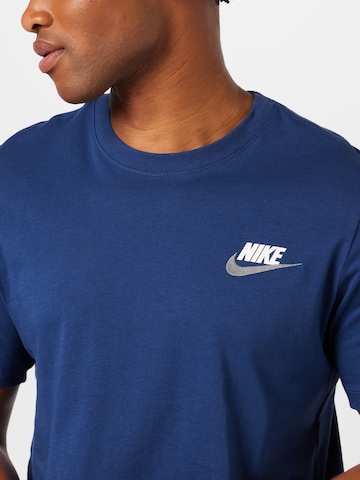 Nike Sportswear Paita 'CLUB+' värissä sininen