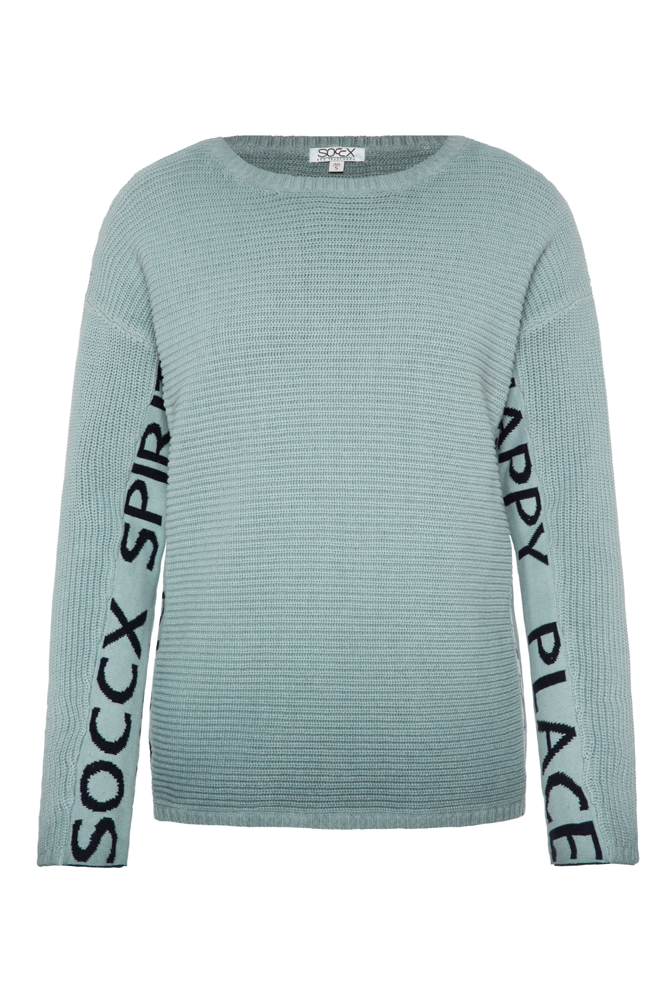 Soccx Trui in Blauw: voorkant