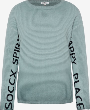 Soccx Sweater in Blue: front