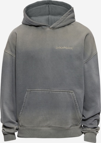 Felpa di Dropsize in grigio: frontale