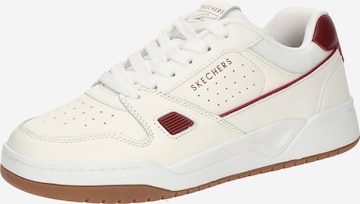 SKECHERS Matalavartiset tennarit 'KOOPA - KOOPA' värissä valkoinen: etupuoli