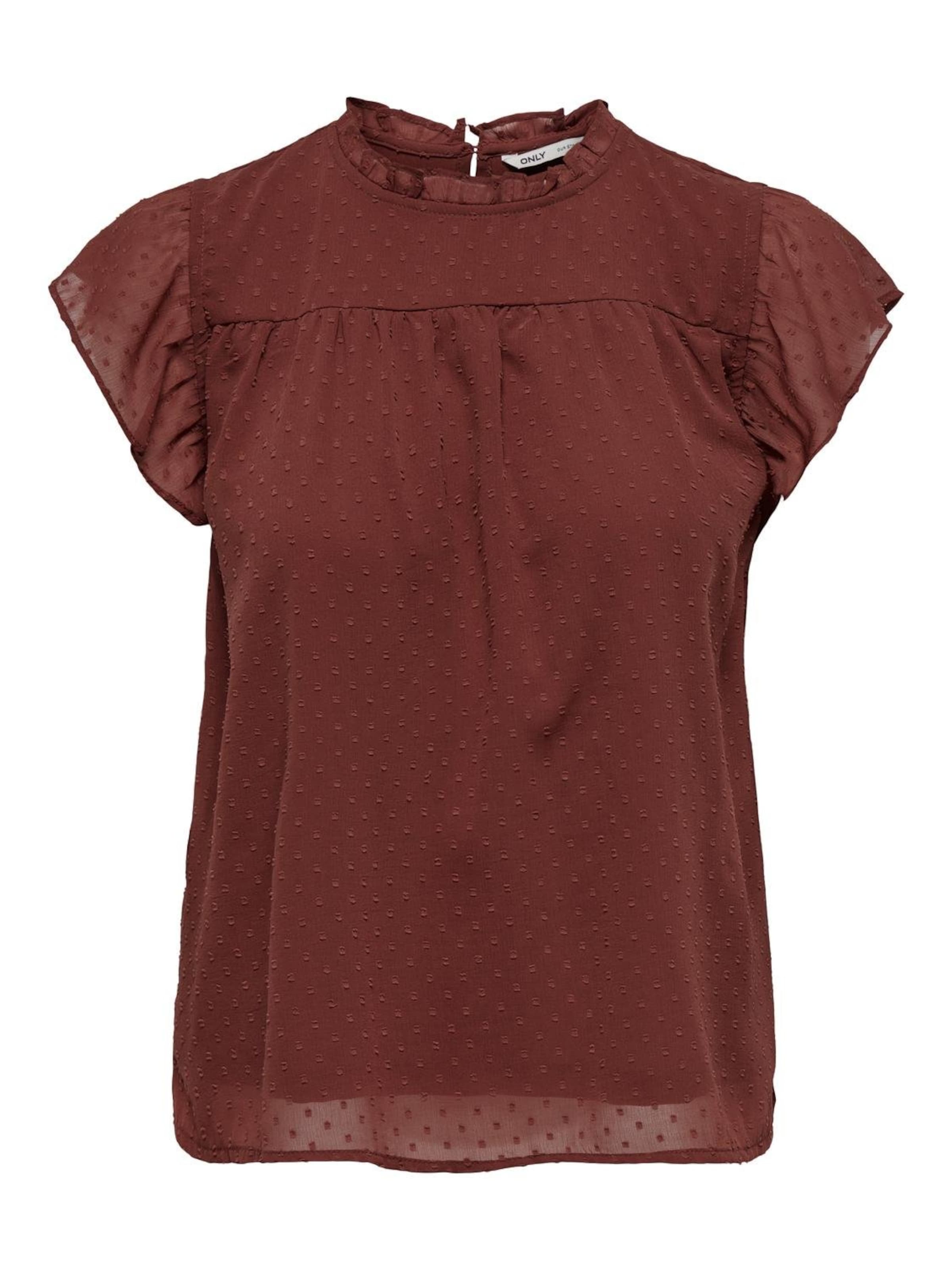 ONLY Bluse 'INA KAMMI' in Rot: Vorderseite