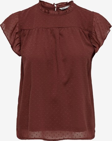 ONLY Blouse 'INA KAMMI' in Rood: voorkant