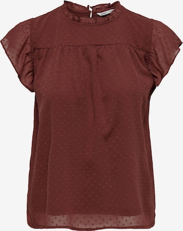 ONLY Blouse 'INA KAMMI' in Rood: voorkant