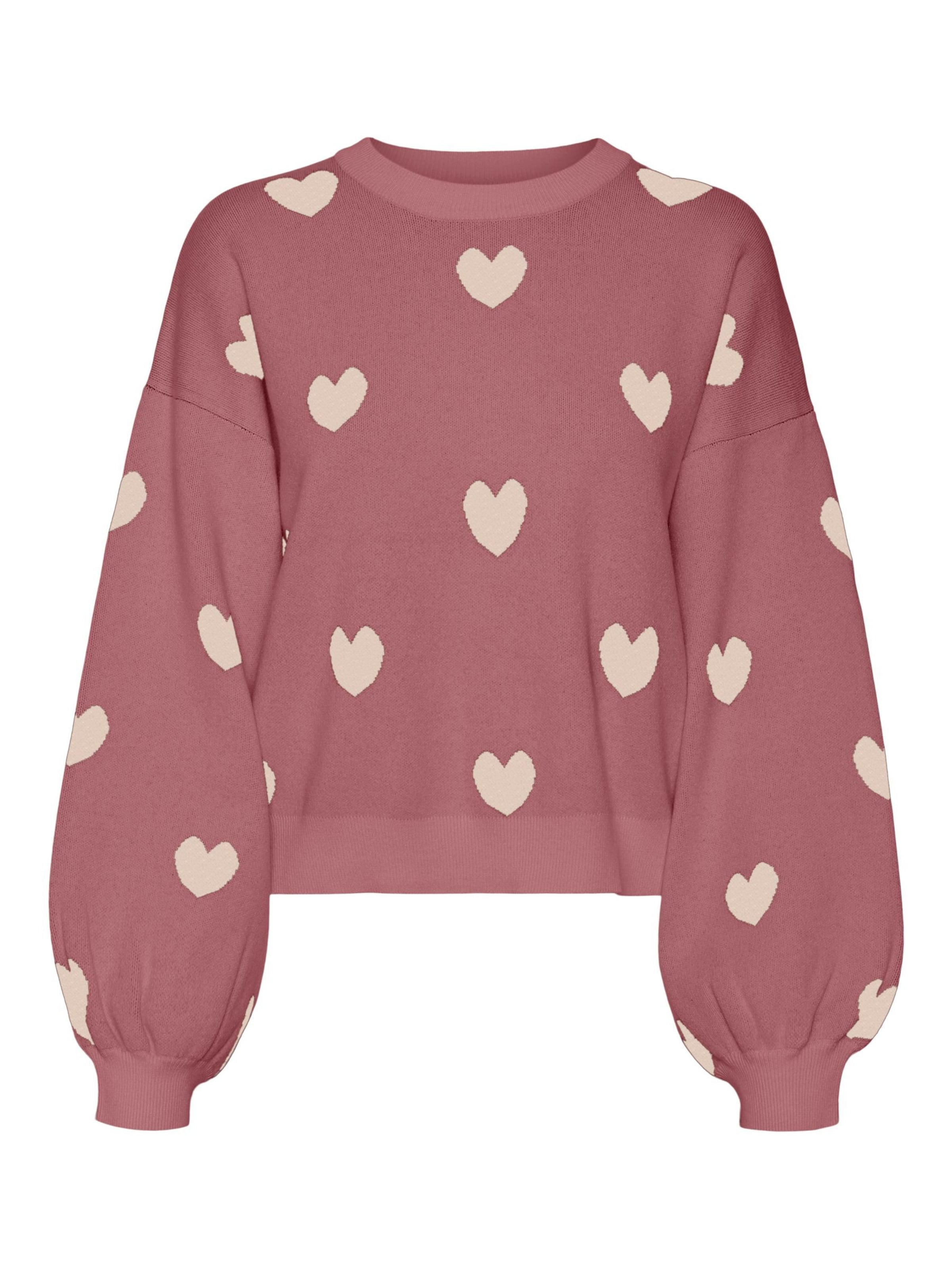 VERO MODA Pullover 'VMSomeone' in Pink: Vorderseite
