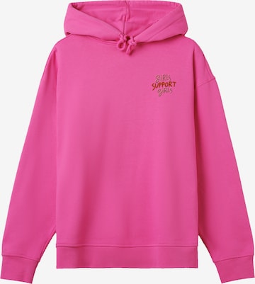 F4NT4STIC Sweatshirt in Roze: voorkant