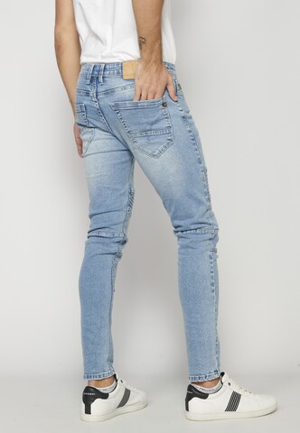 KOROSHI Skinny Jeans in Blau