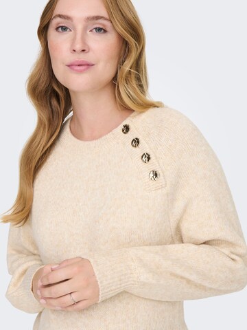 Only Maternity Pullover 'OLMEmma' i beige