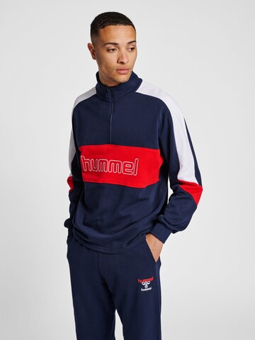 Hummel Athletic Sweatshirt 'Ic Claude' in Blue: front