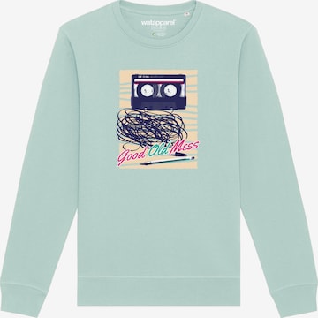 Watapparel Sweatshirt ' Good Old Mess ' in Blau: Vorderseite