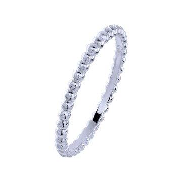 Bague Lucardi en argent : devant