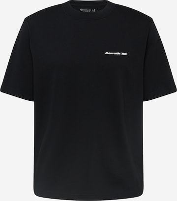 Maglietta di Abercrombie & Fitch in nero: frontale