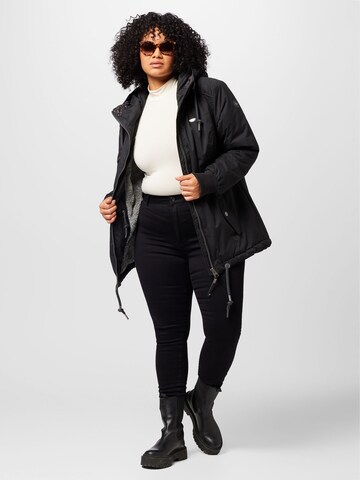 Ragwear Plus Performance Jacket 'DANKA' in Black