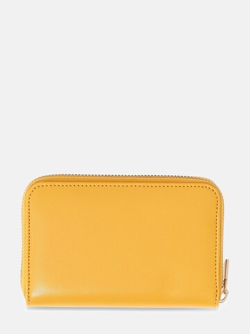 GUESS Wallet 'Janie' in Yellow