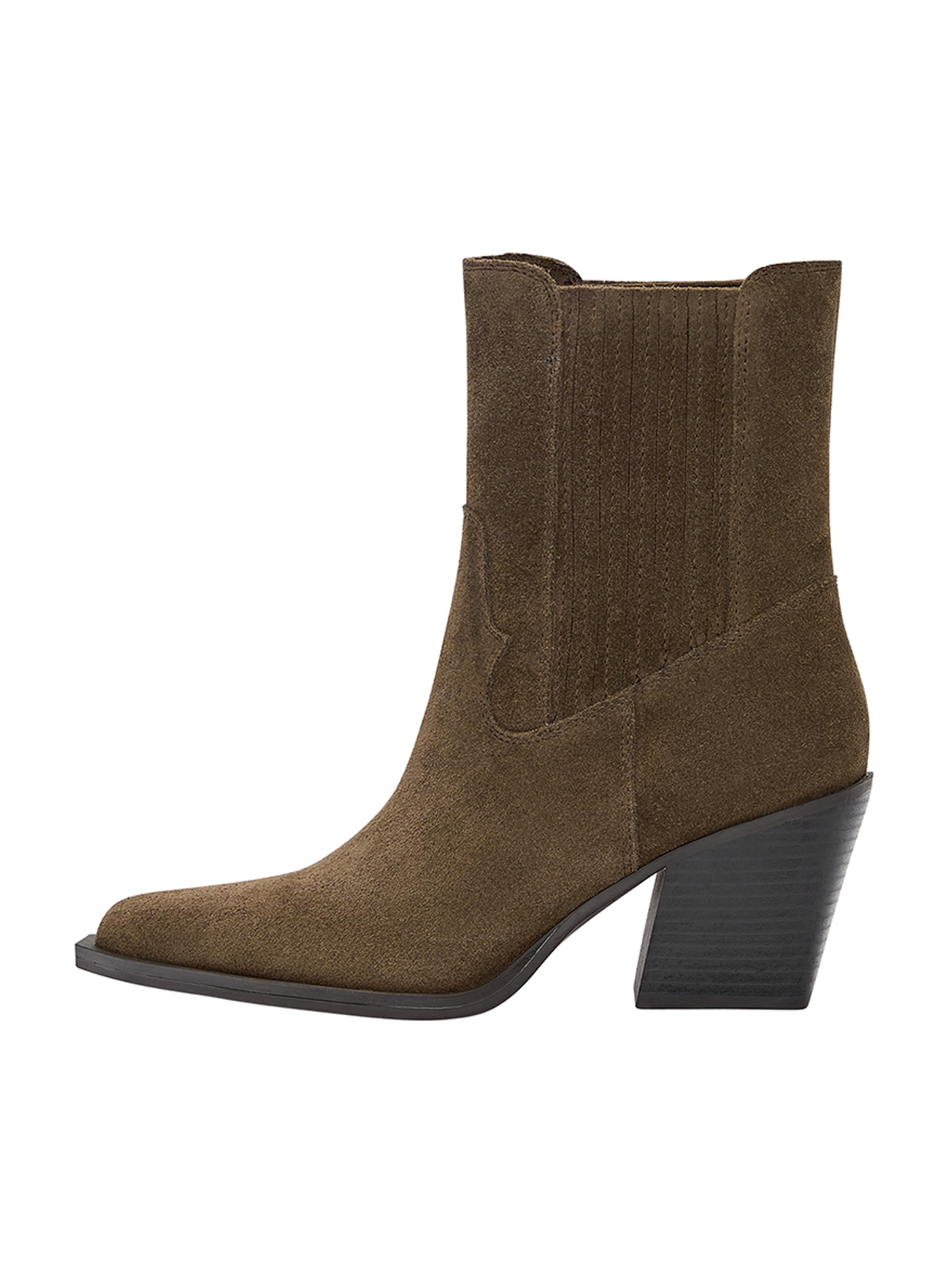 Pull&Bear Chelsea boots in Brown
