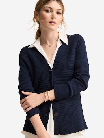 Il Lanificio Strickjacke‌ in Blau: Vorderseite