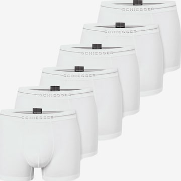 SCHIESSER Boxershorts 'Cotton Flex' in Weiß: Vorderseite