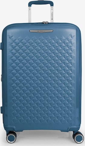 Trolley 'Queens' di Gabol in blu: frontale