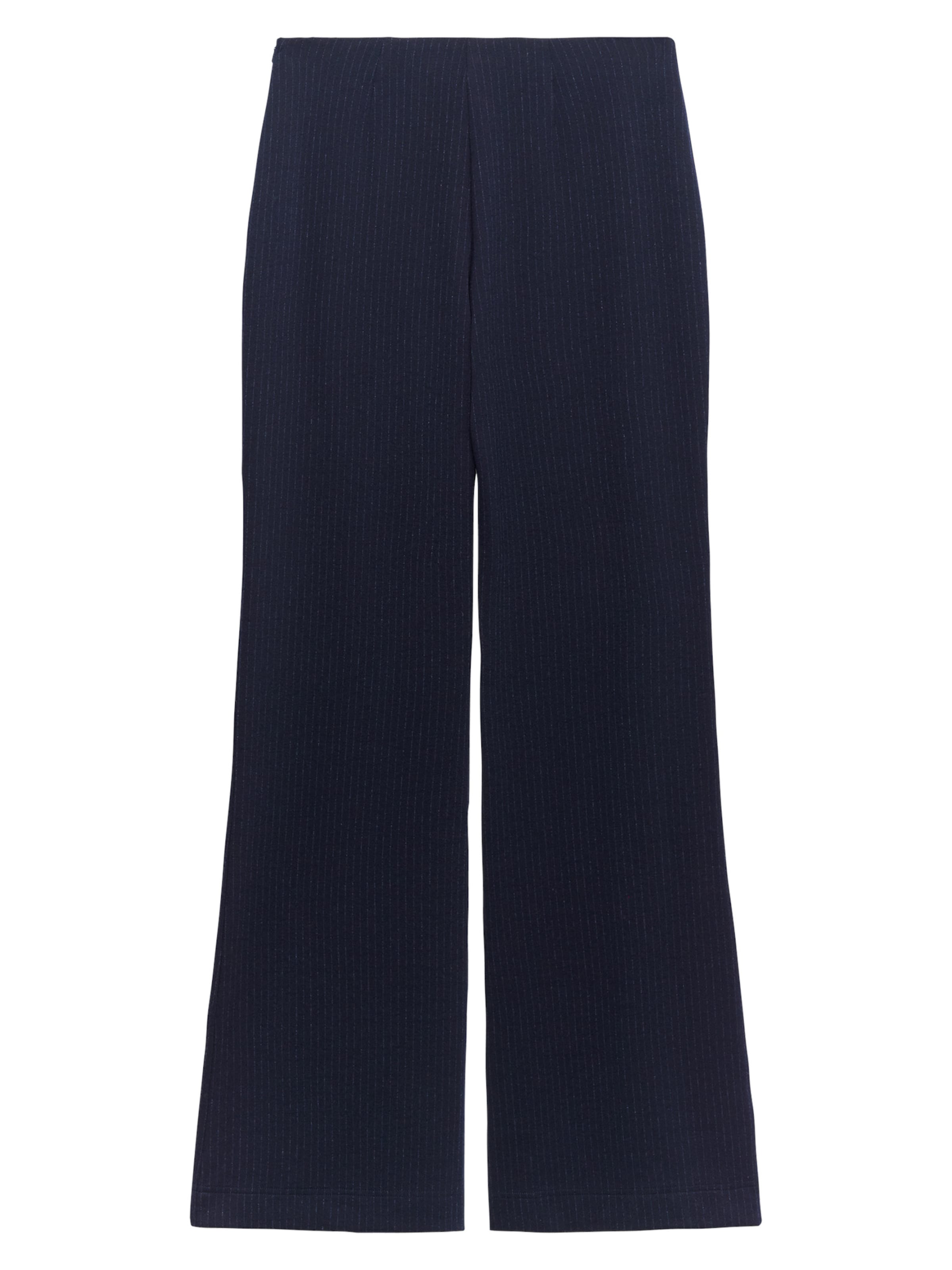 Wide leg Pantaloni con piega frontale di Adolfo Dominguez in blu