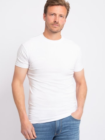 alan red Shirt 'Virginia' in White: front