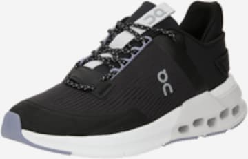 On Running shoe 'Cloudnova Flux' in Black: front