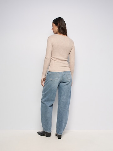 Salsa Jeans Langarm-shirts in Weiß