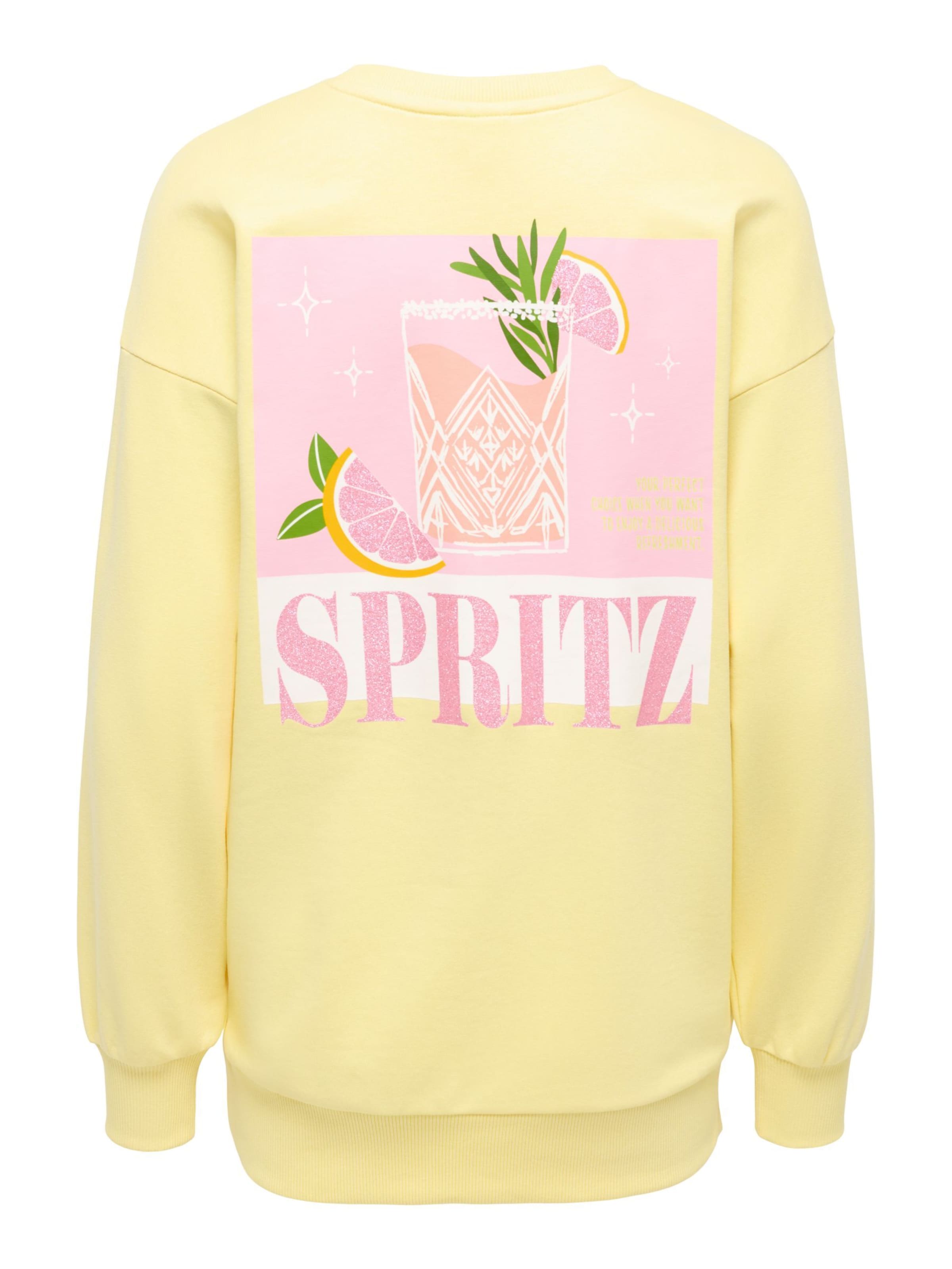 Only Maternity - Sudadera 'OLMKita' en amarillo