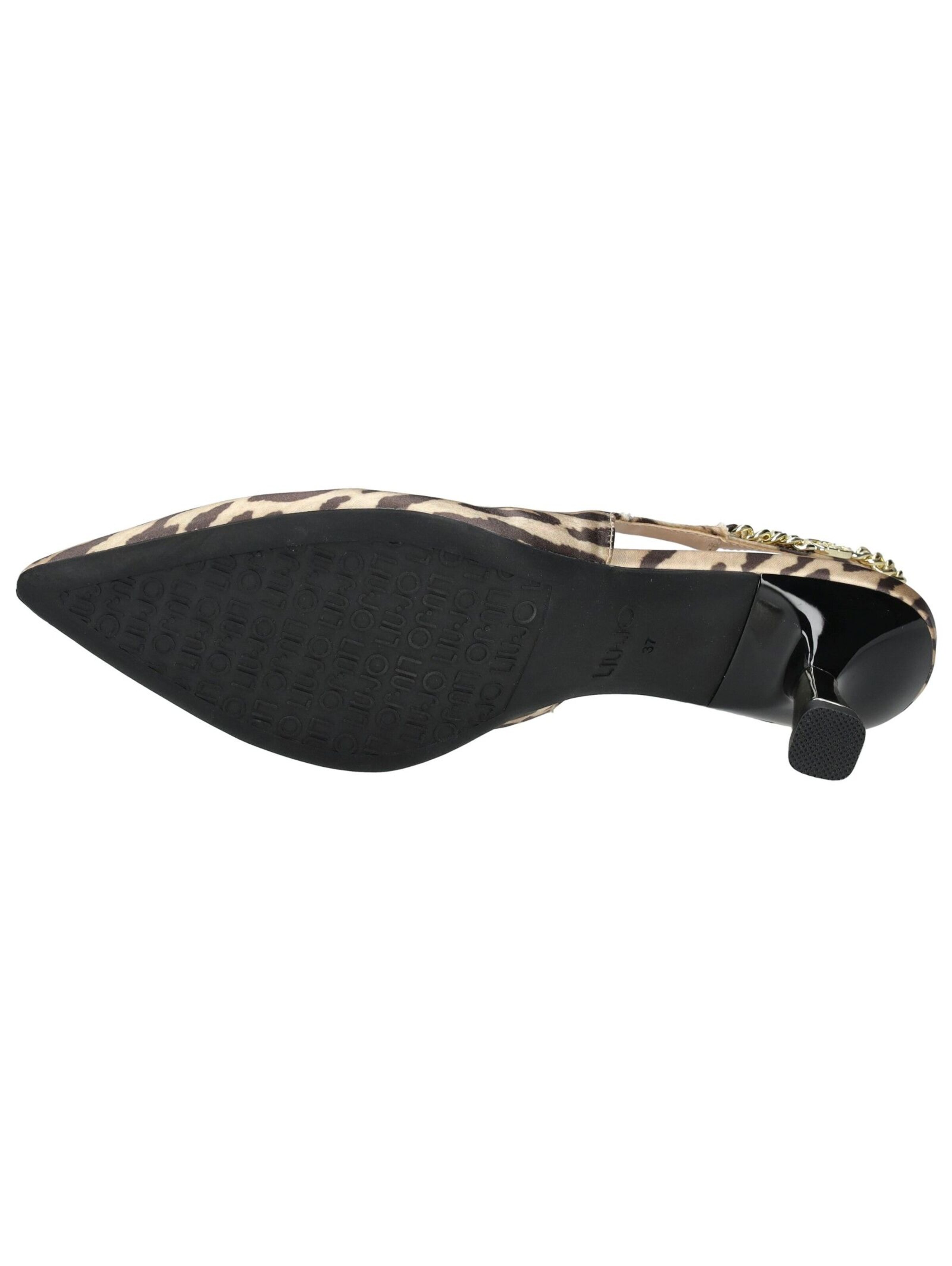 Escarpins à bride arrière Liu Jo en beige