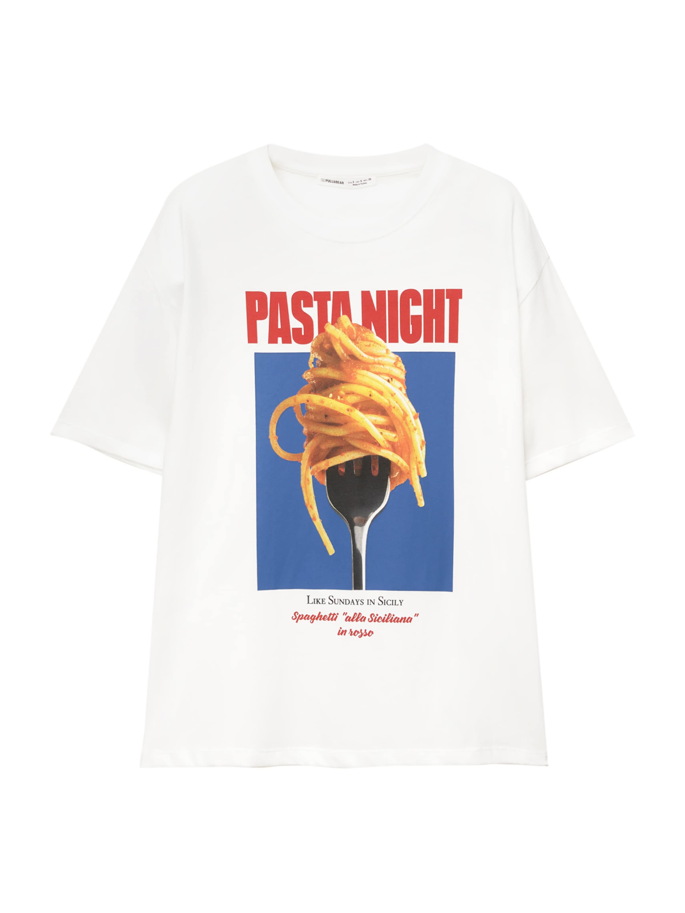 Pull&Bear Paita värissä valkoinen: etupuoli