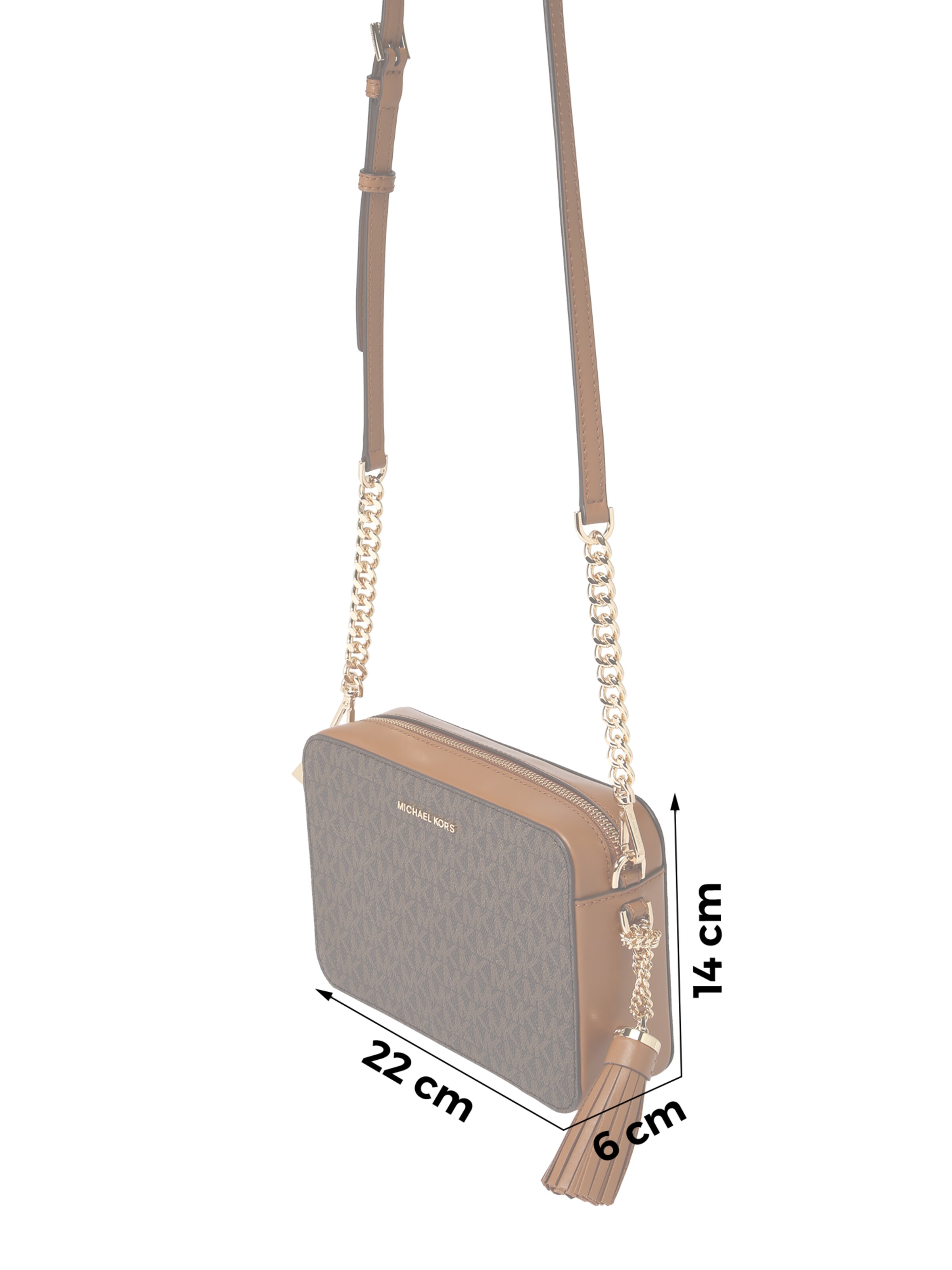 Geantă de umăr de la MICHAEL Michael Kors pe maro